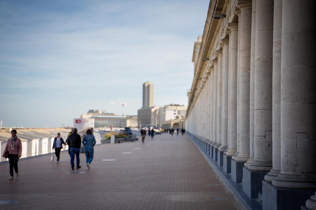 Gezellig App In De Belle Epoque Wijk Van Oostende Eksteriør billede