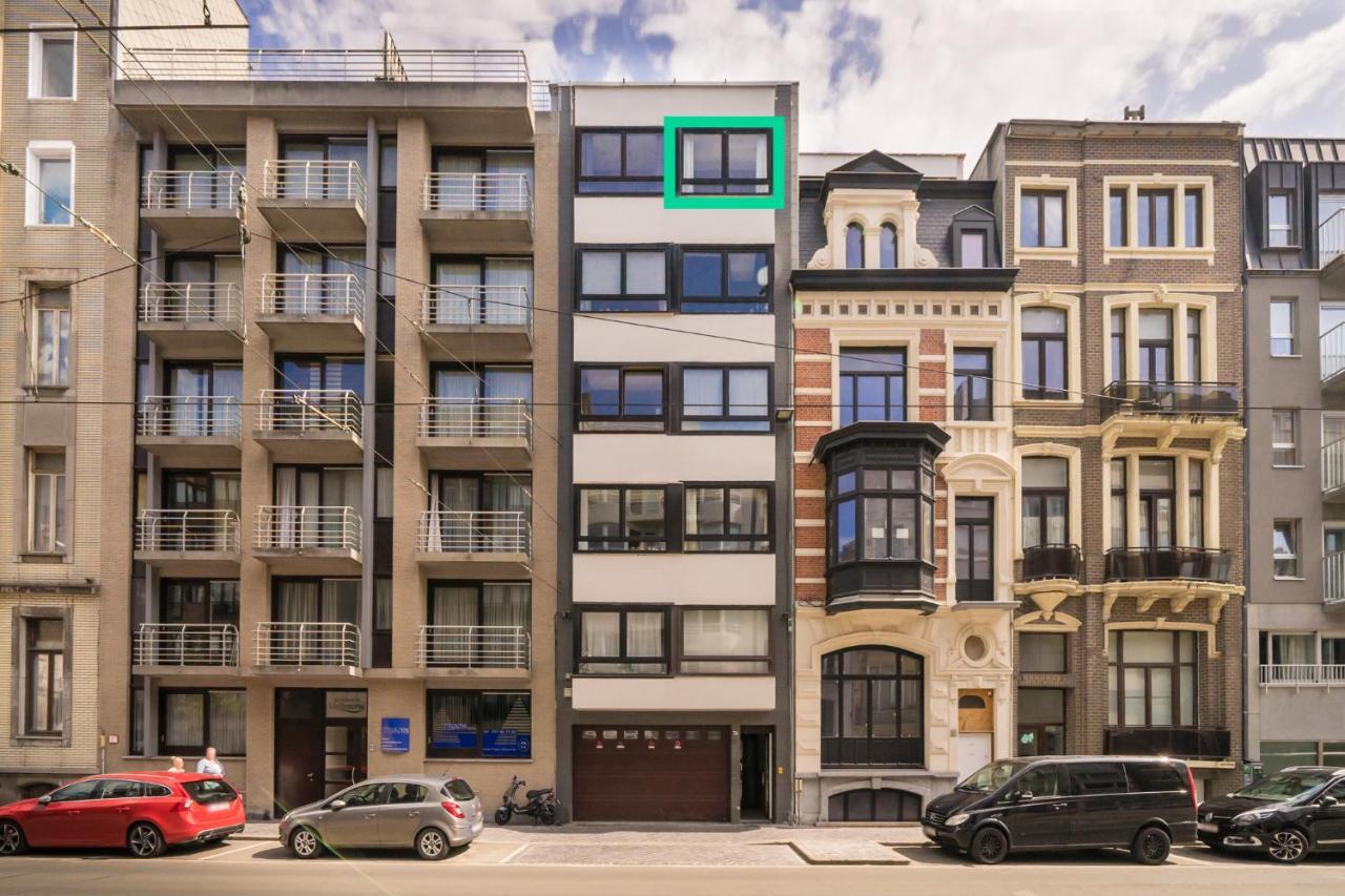 Gezellig App In De Belle Epoque Wijk Van Oostende Eksteriør billede